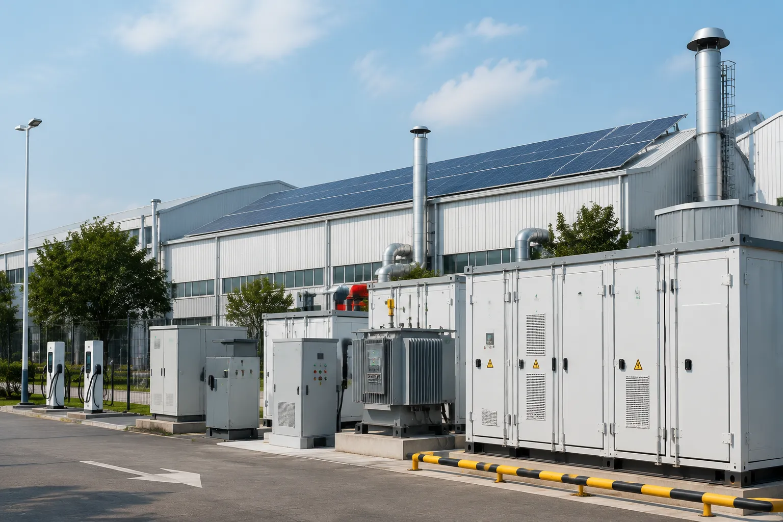 Percenec Energy C&I Energy Storage Cabinet Facility