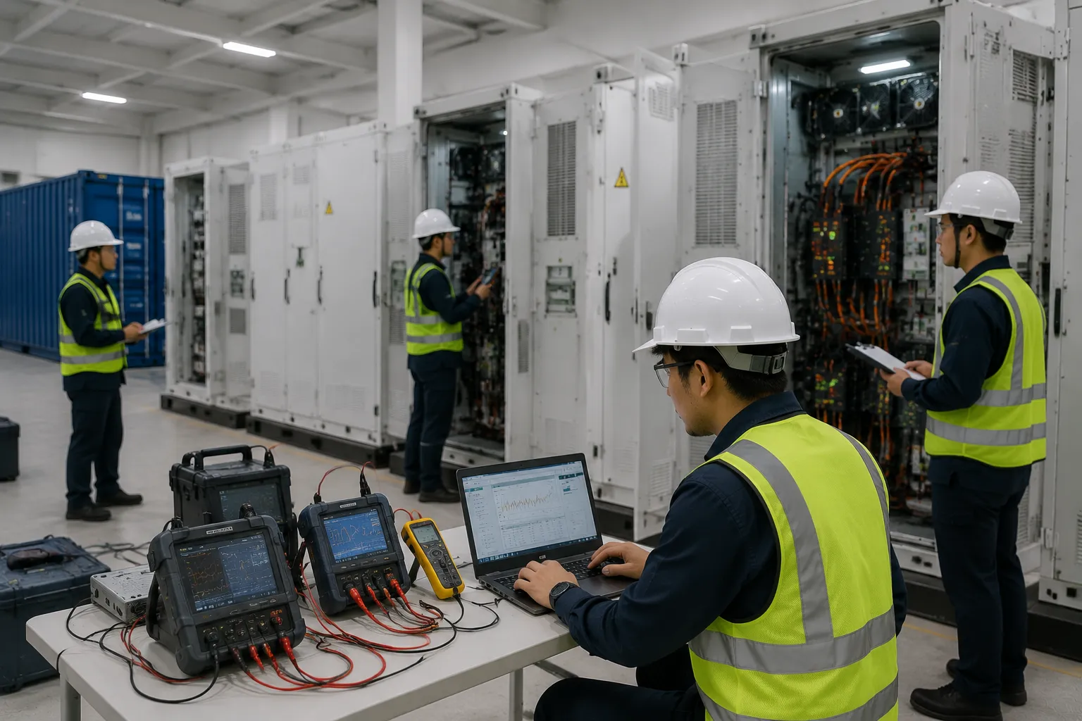 Percenec Energy safety certification and compliance testing facility