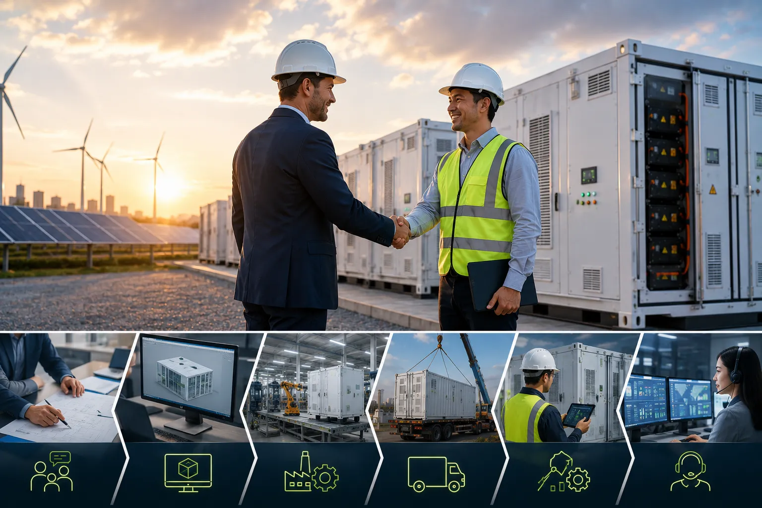 Percenec Energy engineered BESS integration for EPC contractors