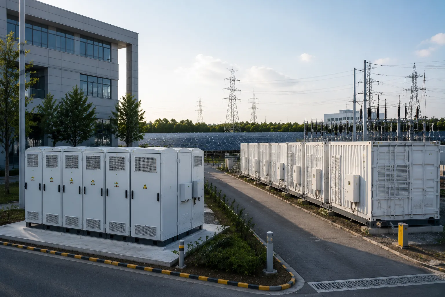 Percenec Energy modular outdoor storage cabinet and containerized BESS product comparison