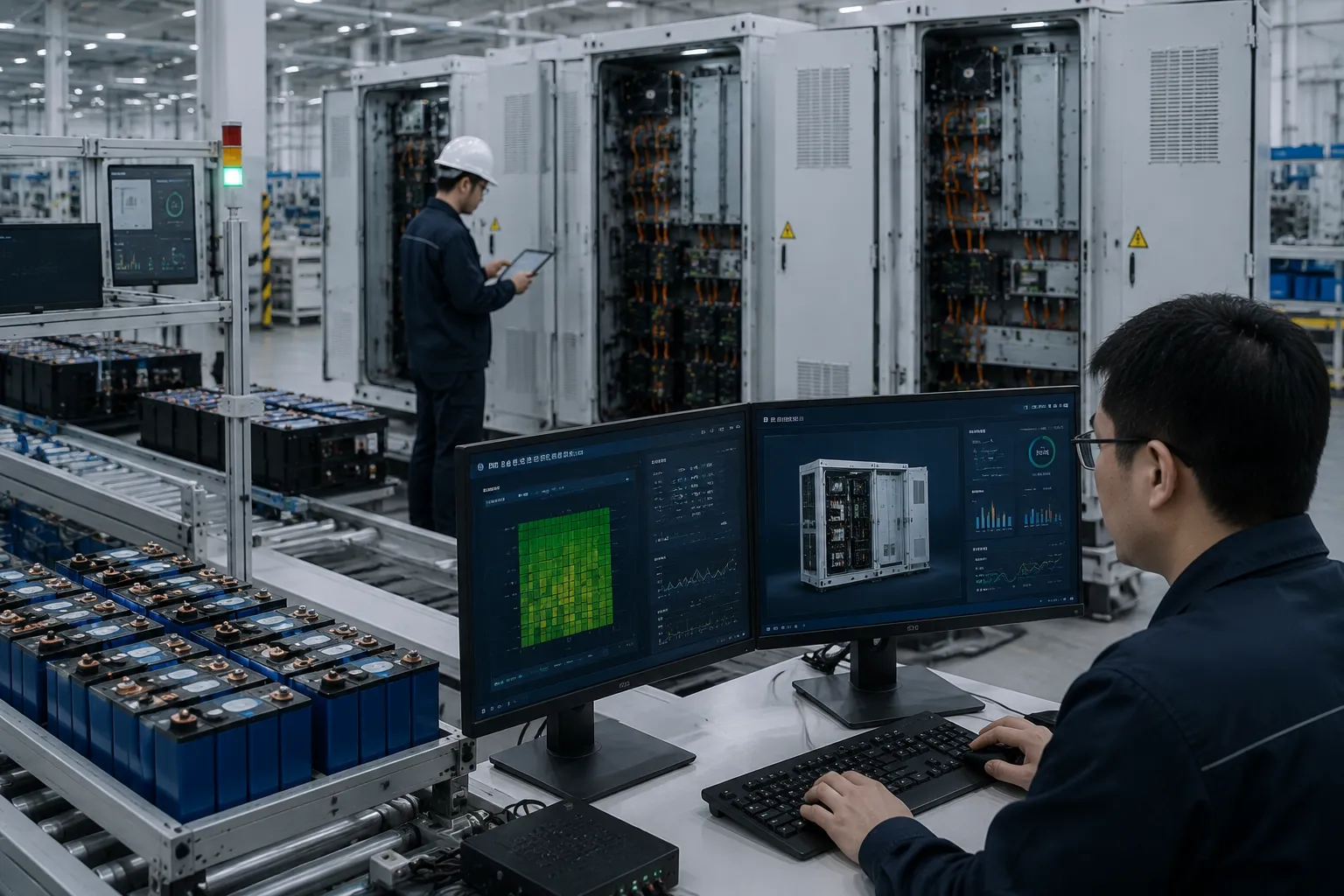Percenec Energy quality control manufacturing facility
