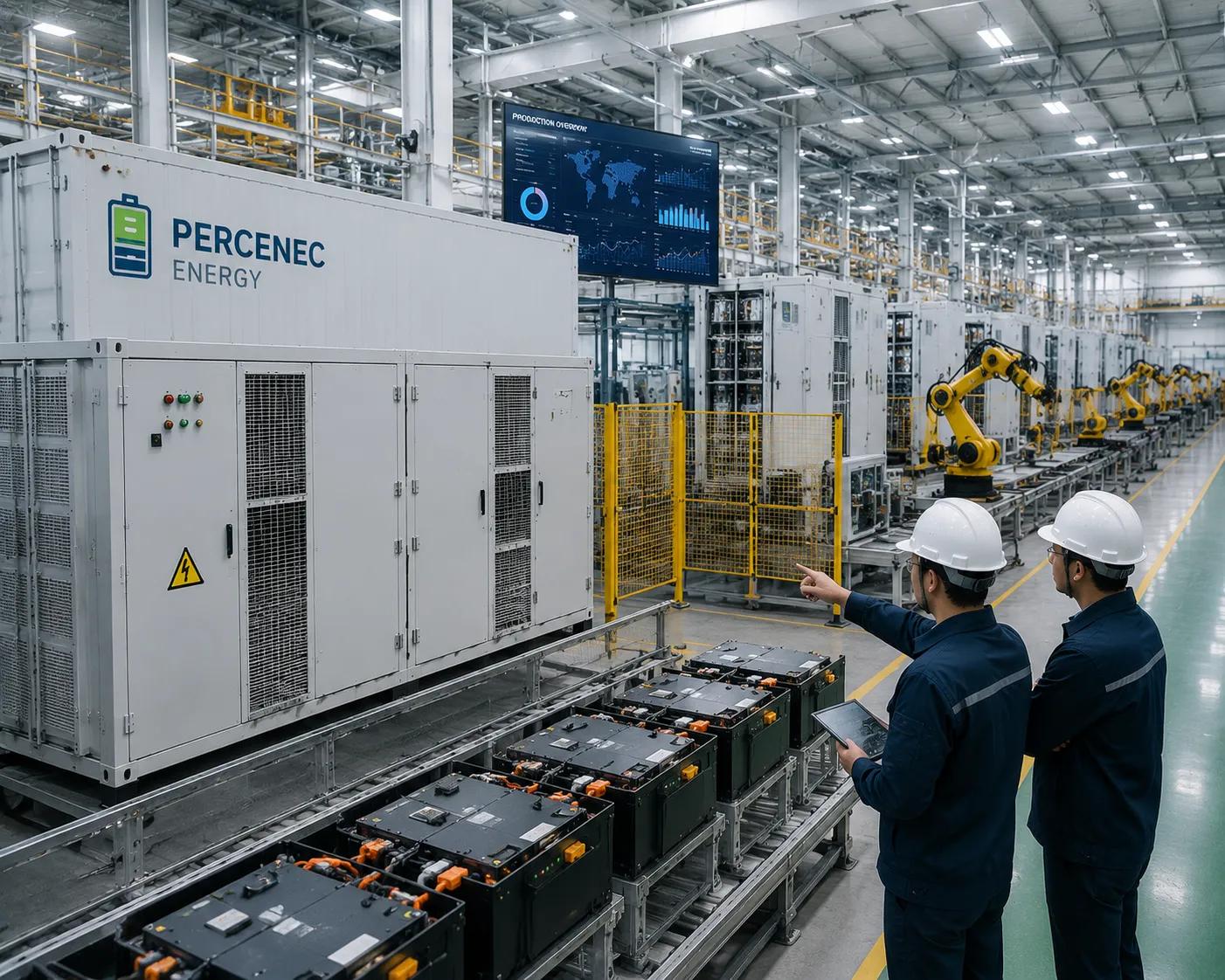 Percenec Energy Commercial Energy Storage Manufacturing Facility