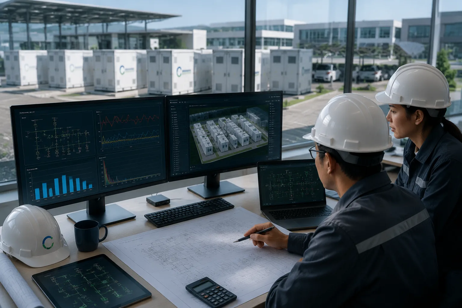 Percenec Energy Commercial BESS System Integration Architecture and Engineering