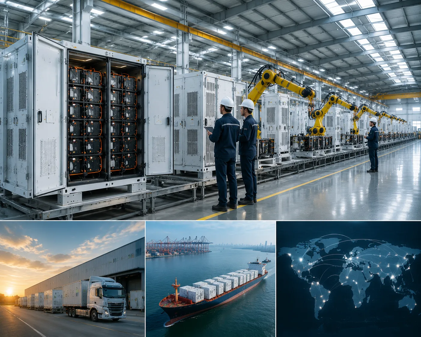 Percenec Energy commercial BESS manufacturing and cabinet integration facility