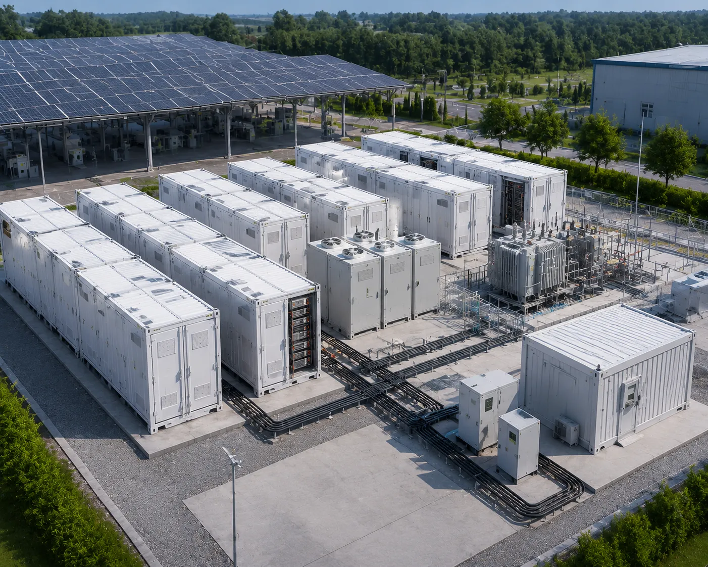 Percenec Energy industrial BESS safety architecture and factory EMS management platform