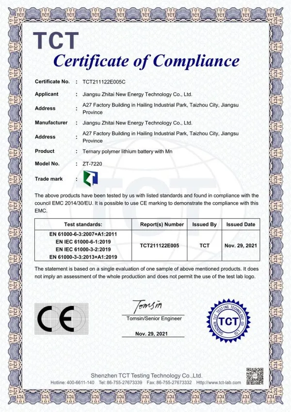 Percenec Energy Certification