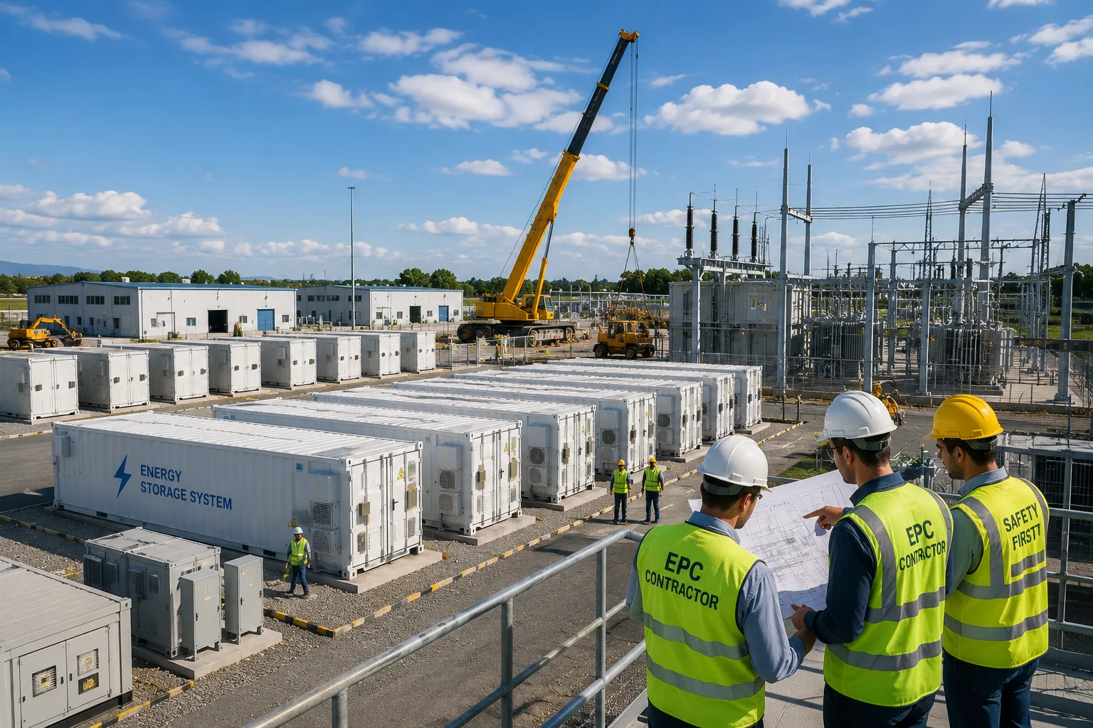 Customized energy storage system integration for EPC partners