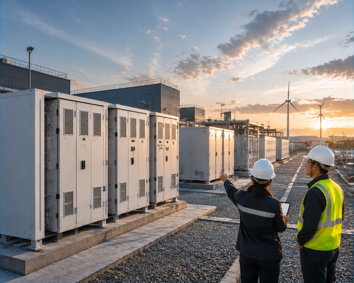 Percenec Energy global track record and BESS installation facility