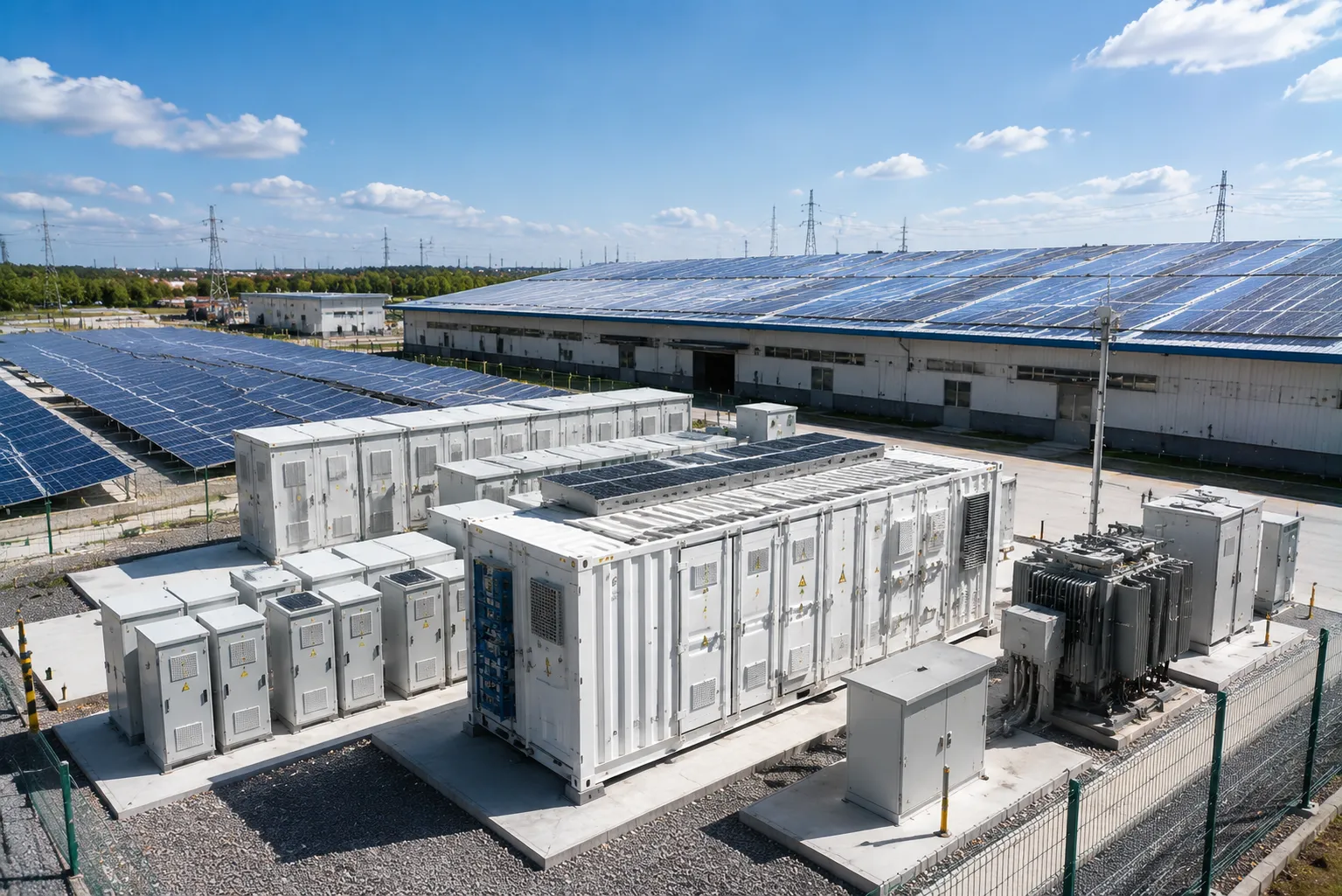 Solar Plus Storage BESS Integration for Commercial and Industrial Applications