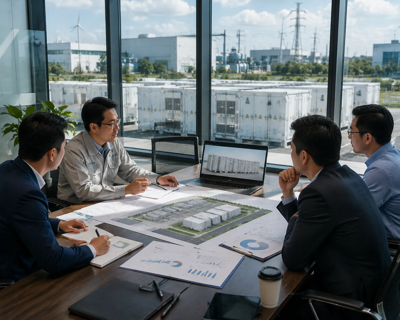 Percenec Energy Commercial Storage Financial Planning