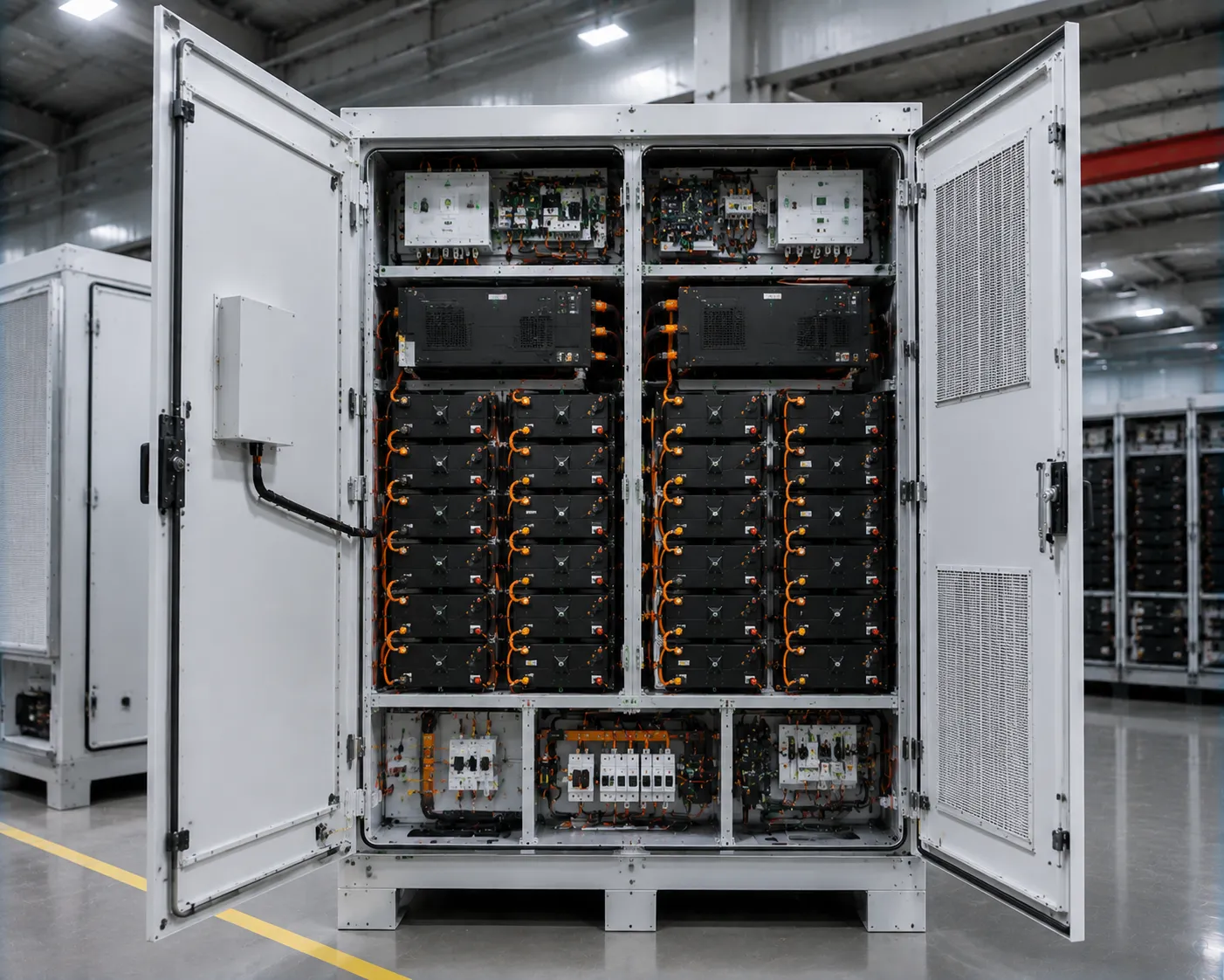 Percenec Energy High Energy Density Outdoor Battery Cabinet Specs