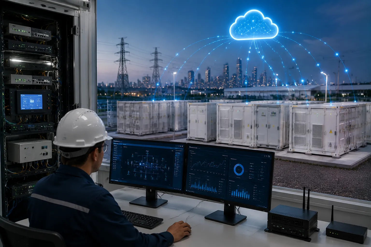 Percenec Energy Management System Software Interface and Edge Control Architecture