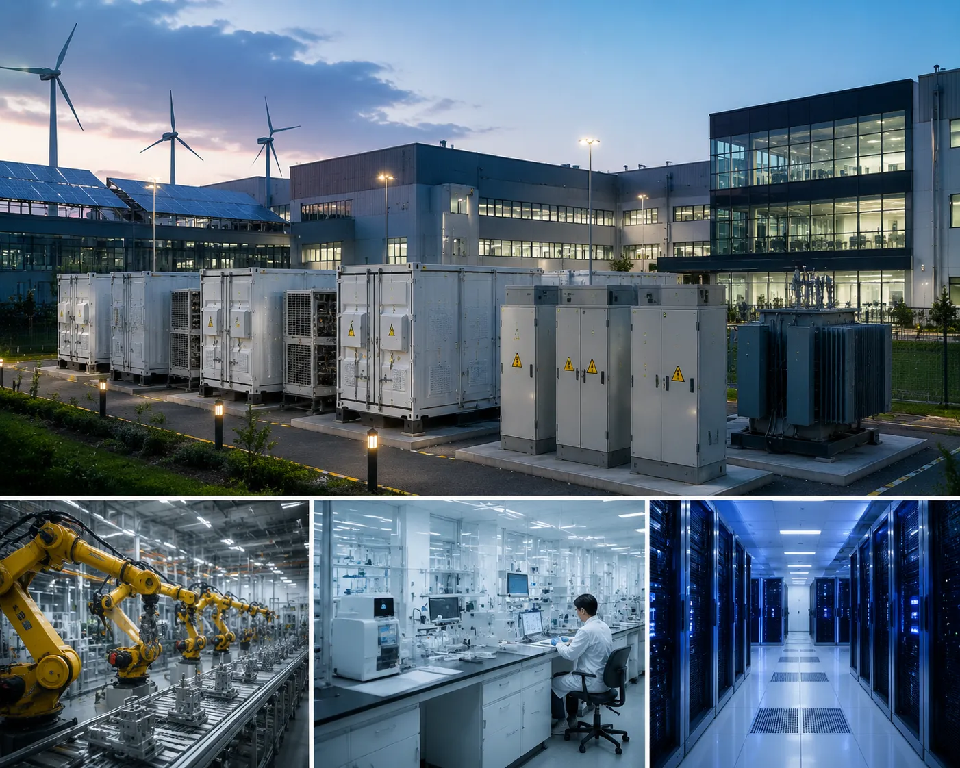 Industrial Resilient Power Solution with Millisecond Seamless Switch BESS