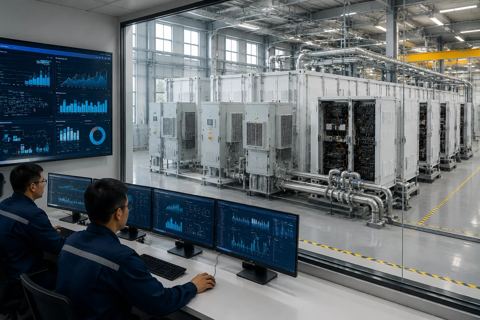 Percenec Energy Containerized BESS for Factory Energy Management
