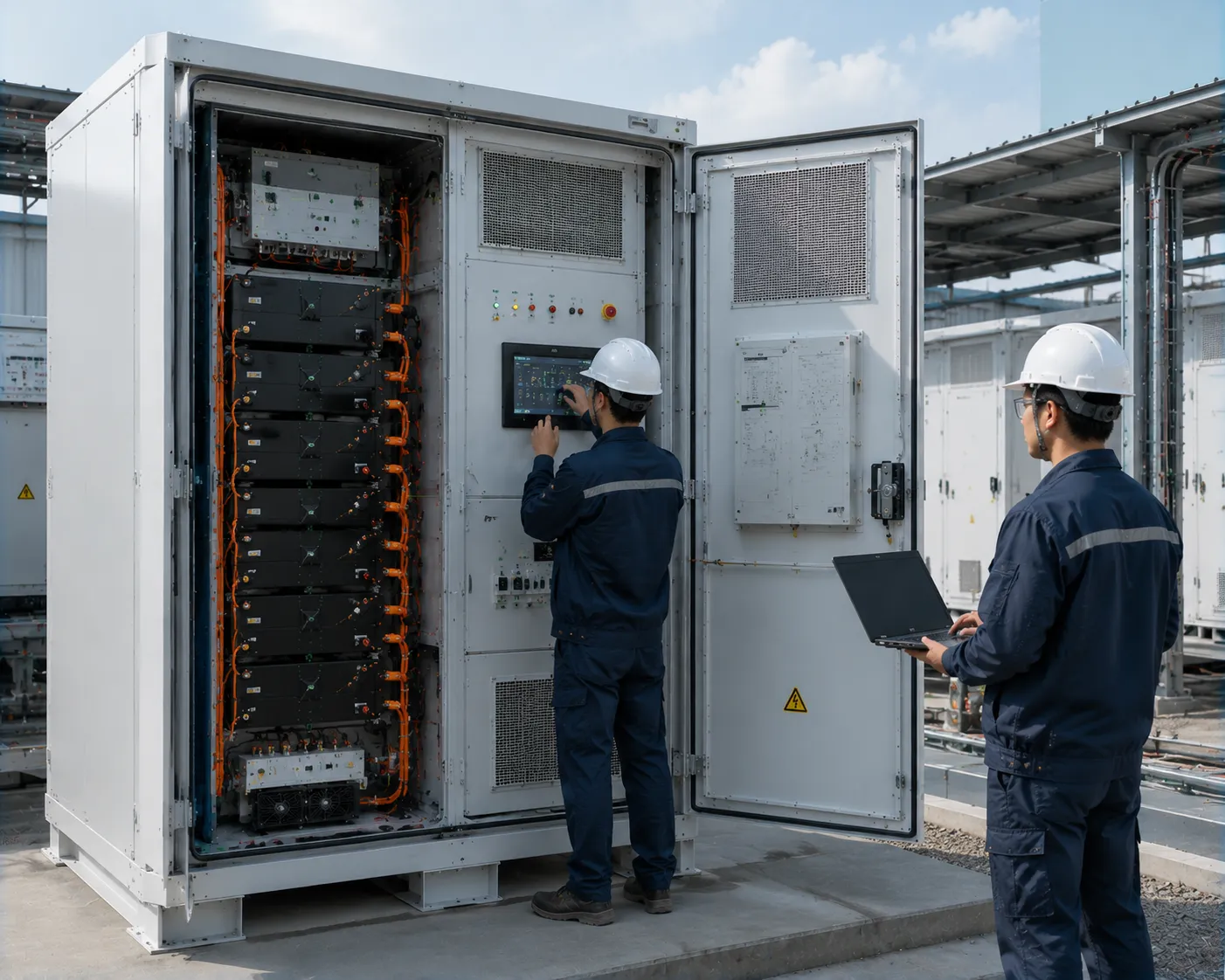 Percenec Energy Commercial and Industrial Storage Cabinet Applications