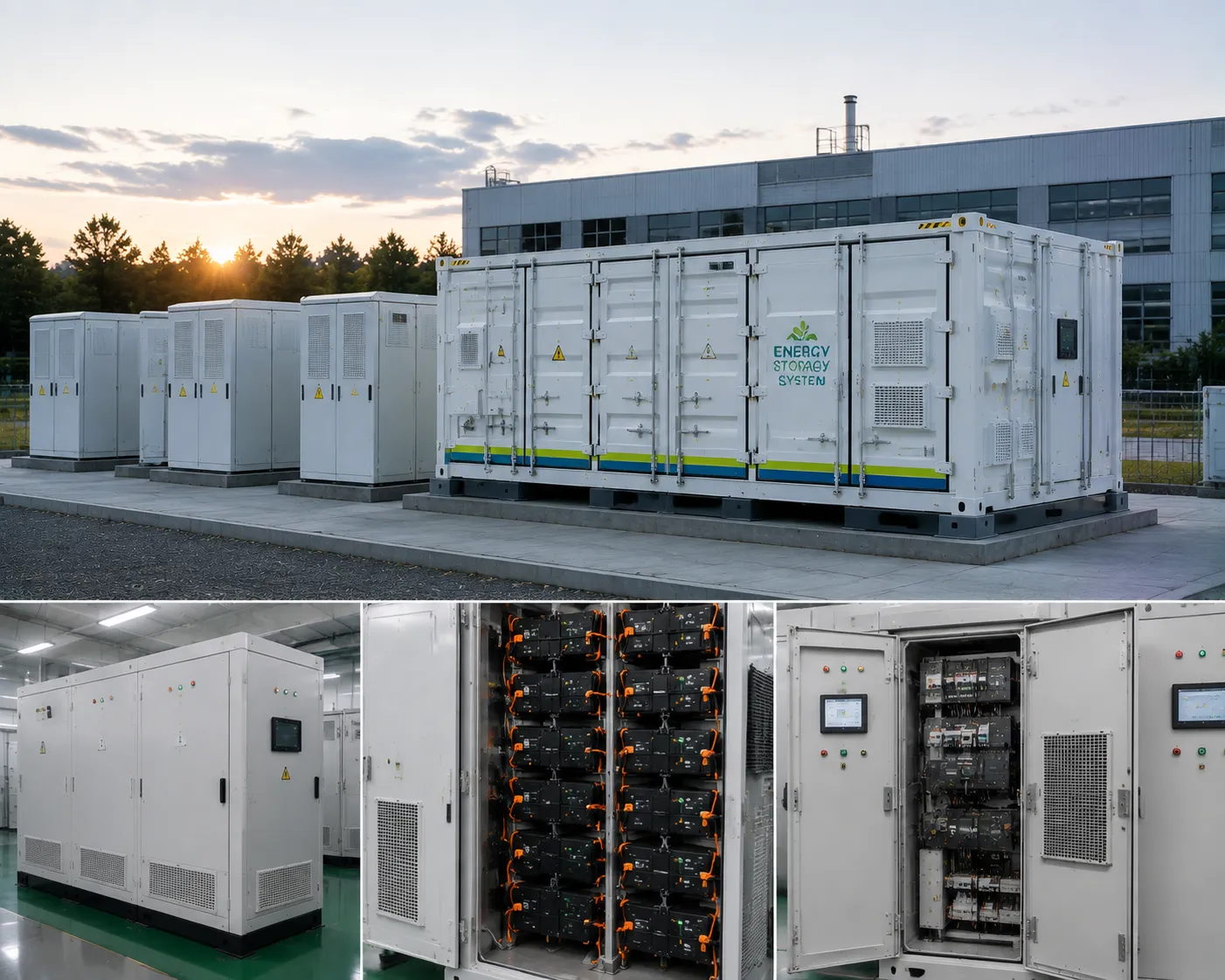 Percenec Energy C&I ESS Cabinet and Containerized BESS Hardware Matrix