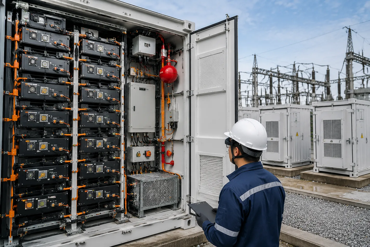 Industrial BESS safety protection systems and NFPA compliance