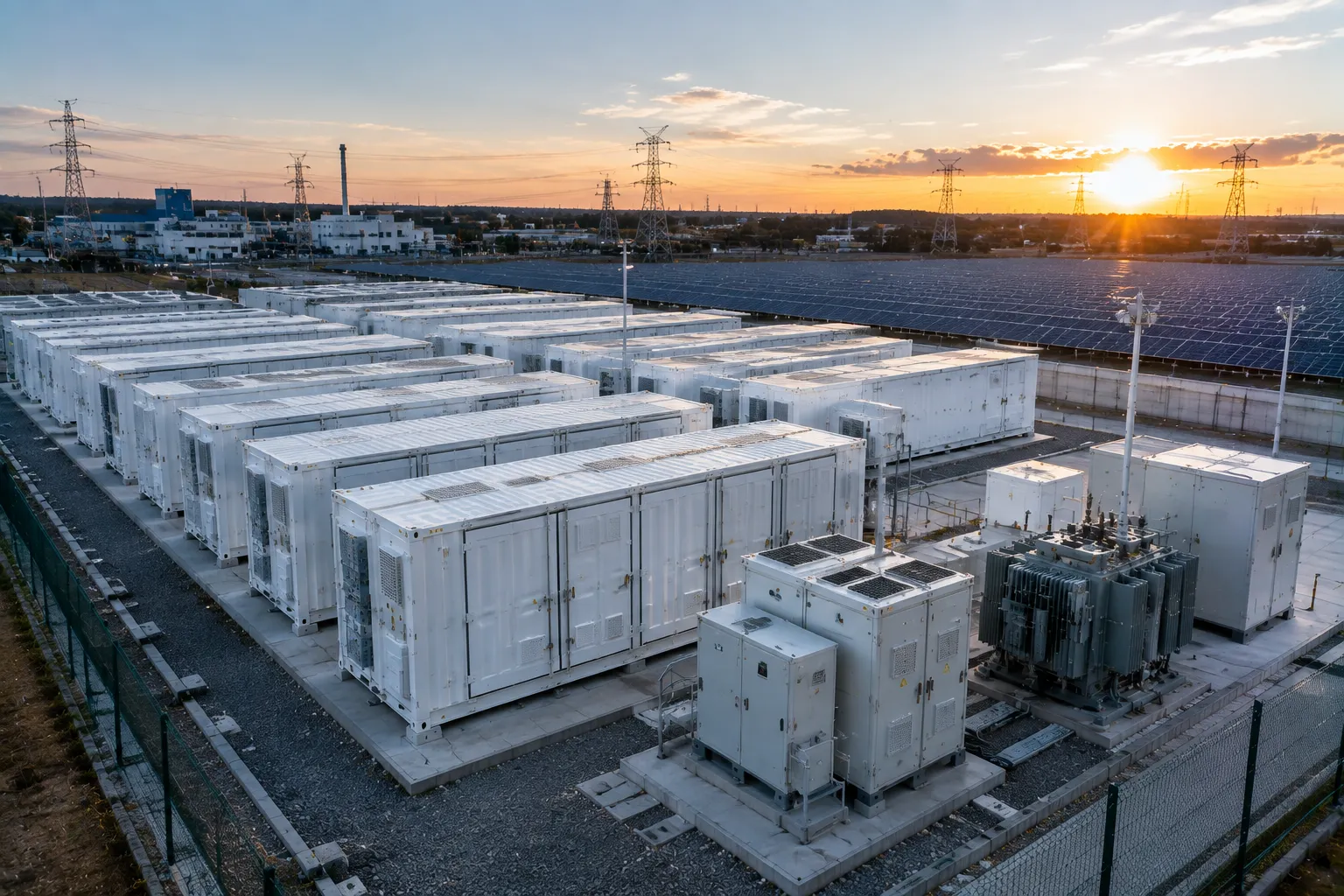 Containerized Large-Scale BESS