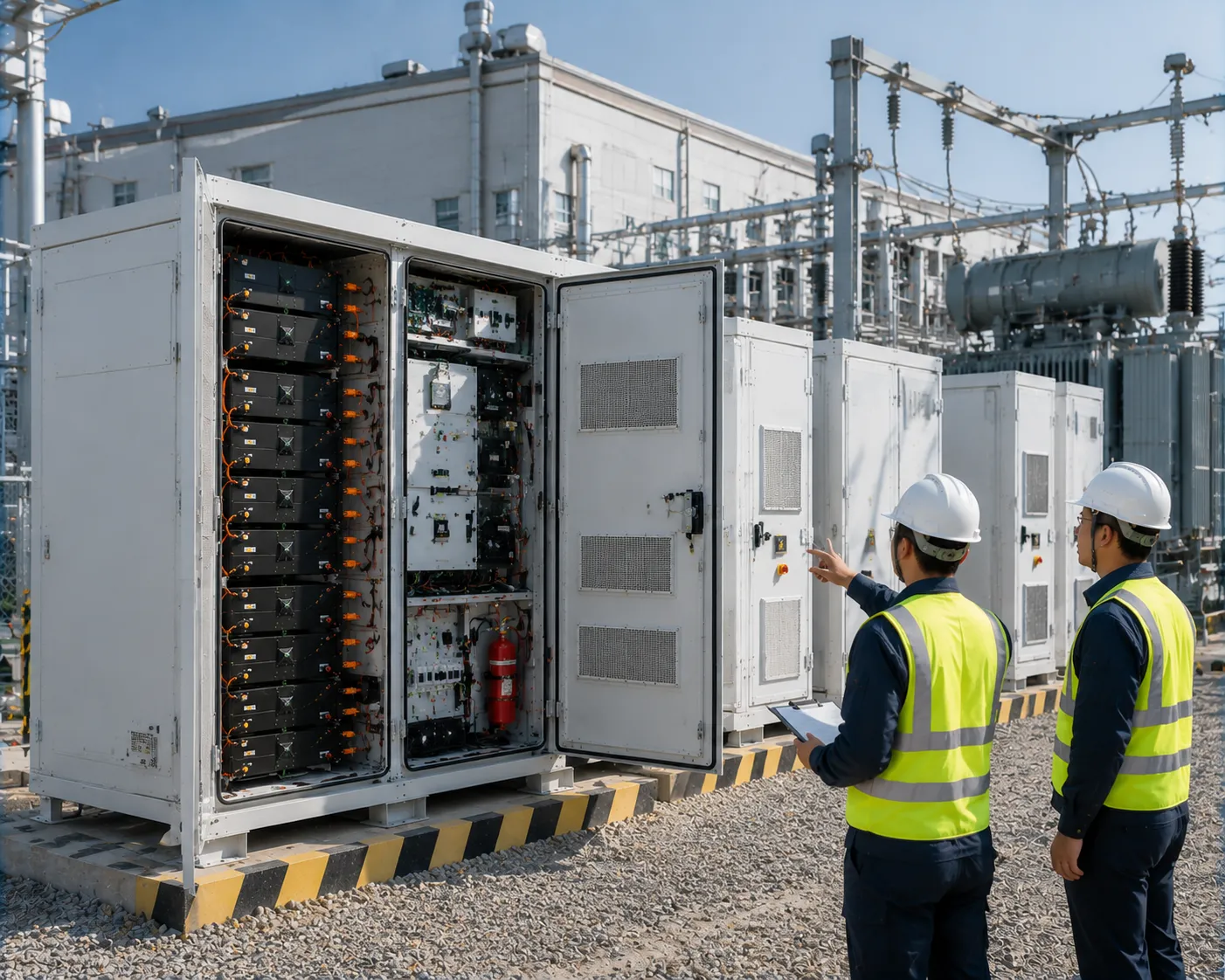 Percenec Energy storage cabinet safety architecture