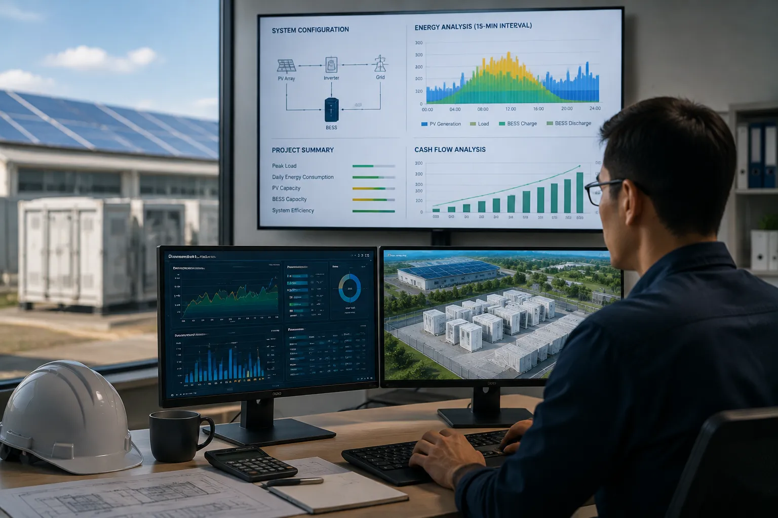 Commercial Solar Storage Engineering & Sizing Assessment