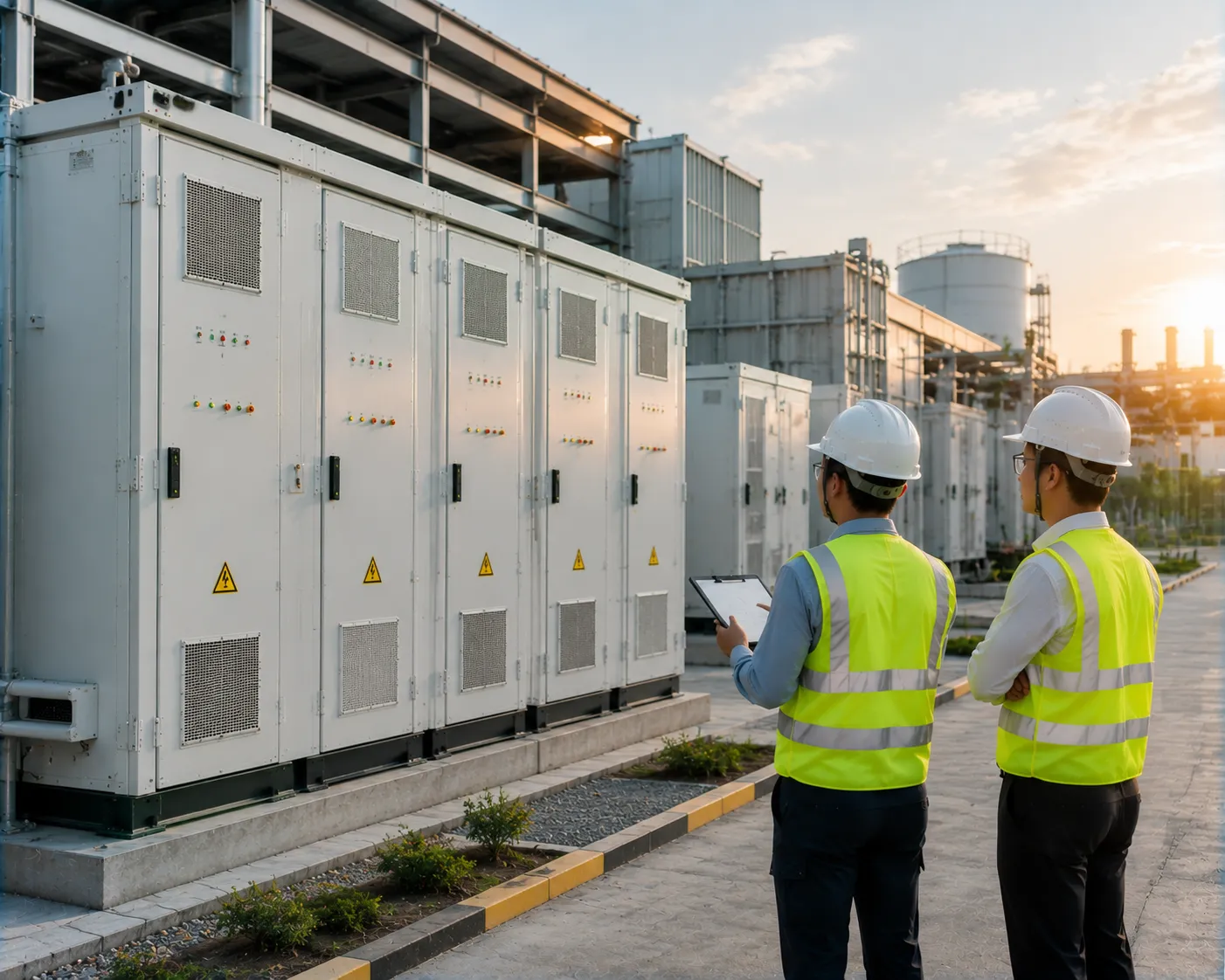Percenec Energy Smart Battery Storage Cabinet Deployment