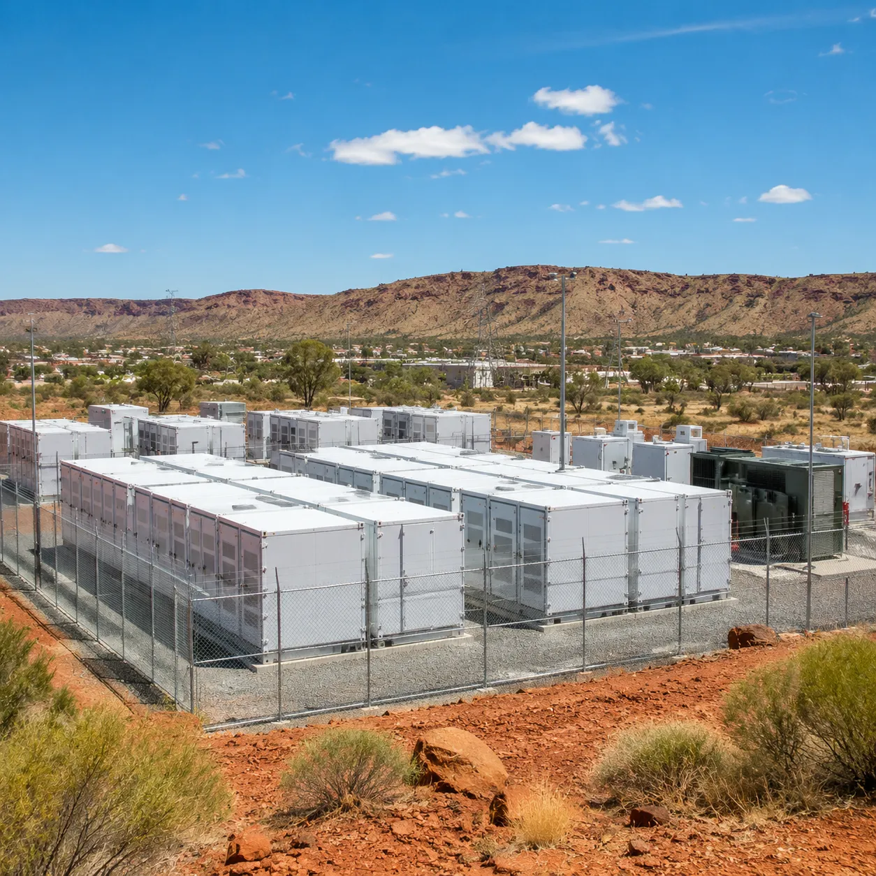 Alice Springs Battery Energy Storage System Overview