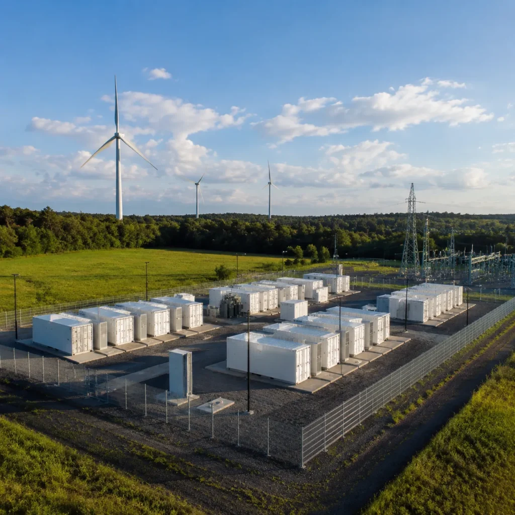 Battery Energy Storage System Land Use Acres Per MW and MWh