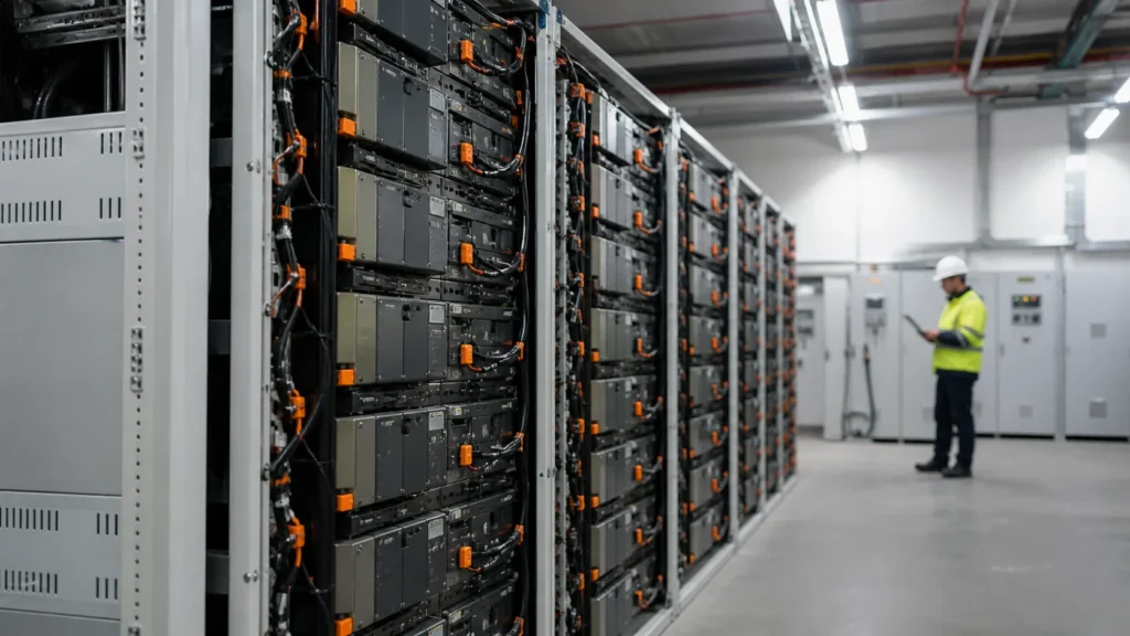 Commercial Lithium Battery Energy Storage System with BMS