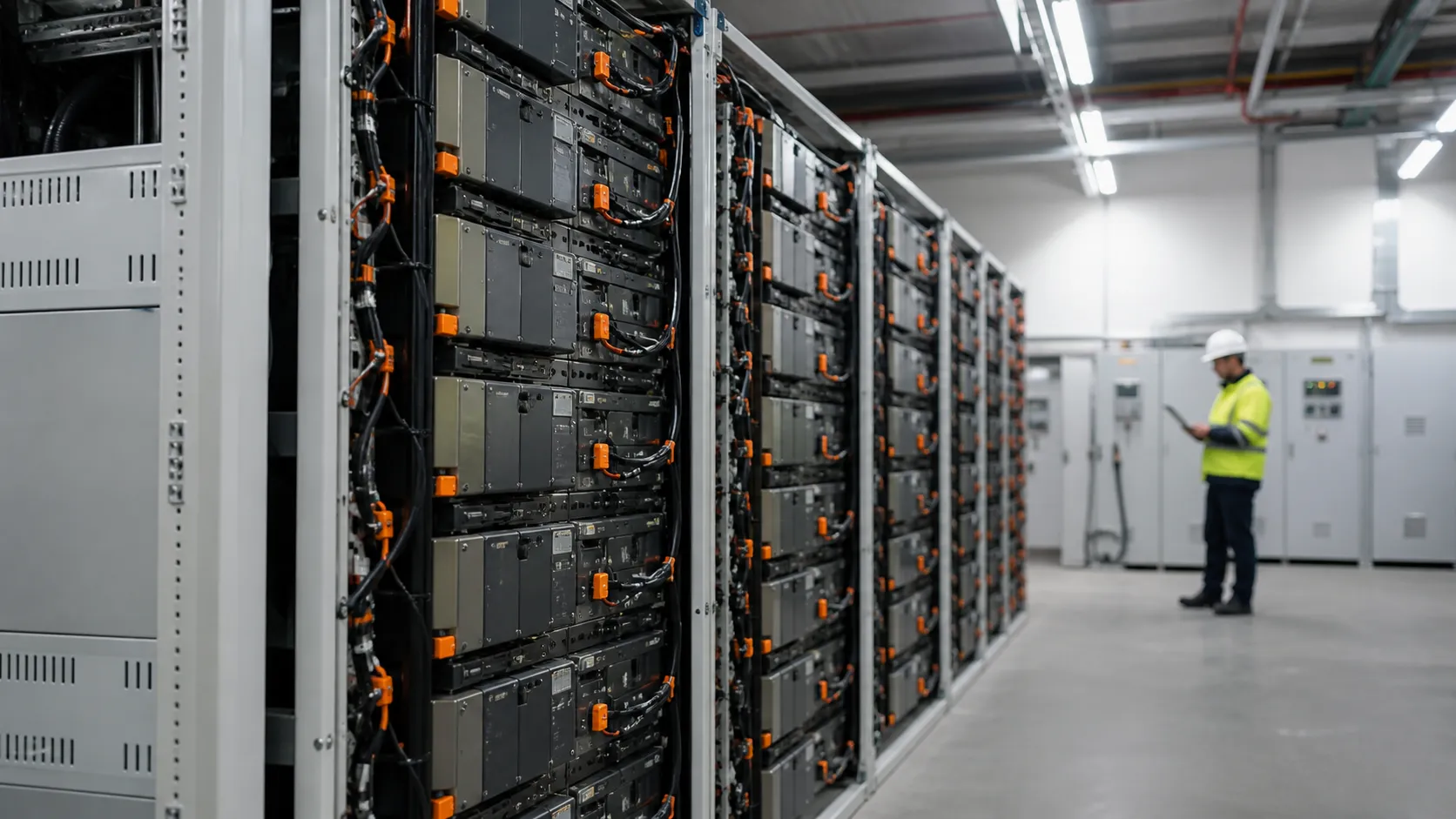 Commercial Lithium Battery Energy Storage System with BMS