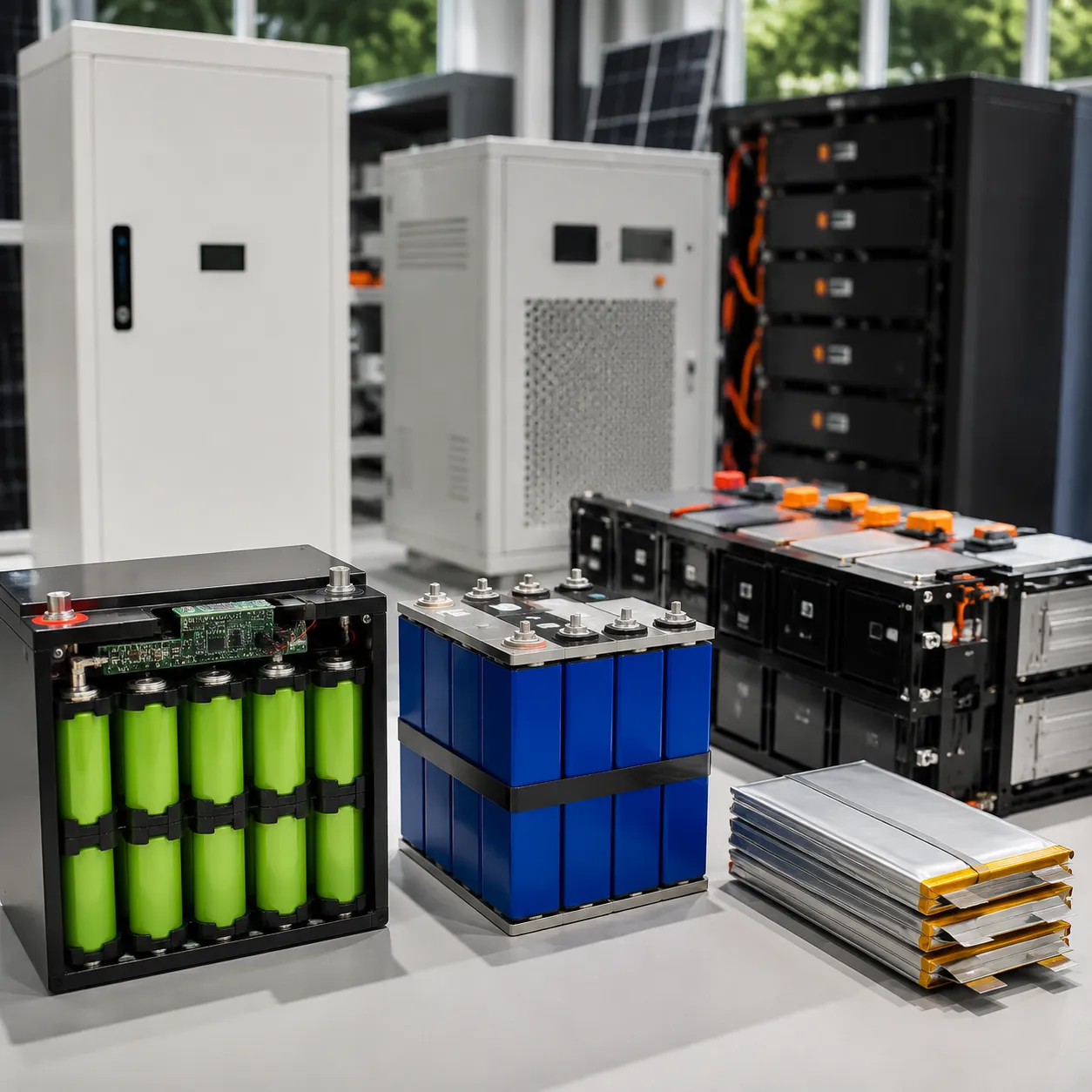 Types of Battery Energy Storage Systems Comparison Guide