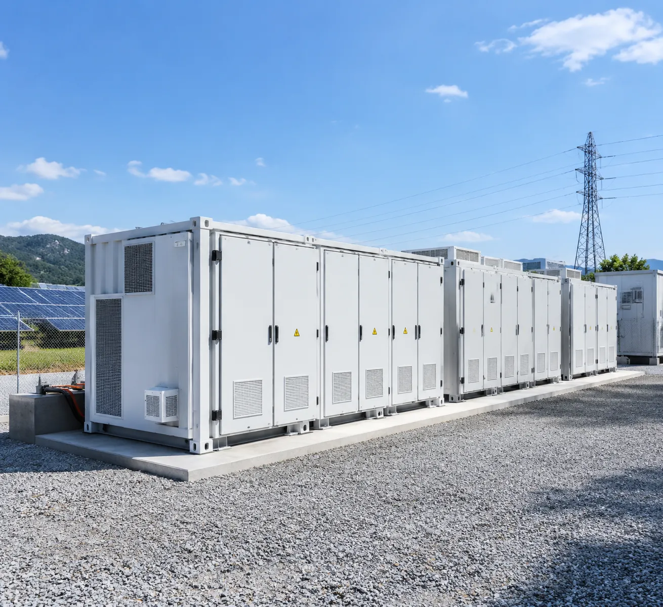 1 MW Battery Energy Storage System for Grid Support
