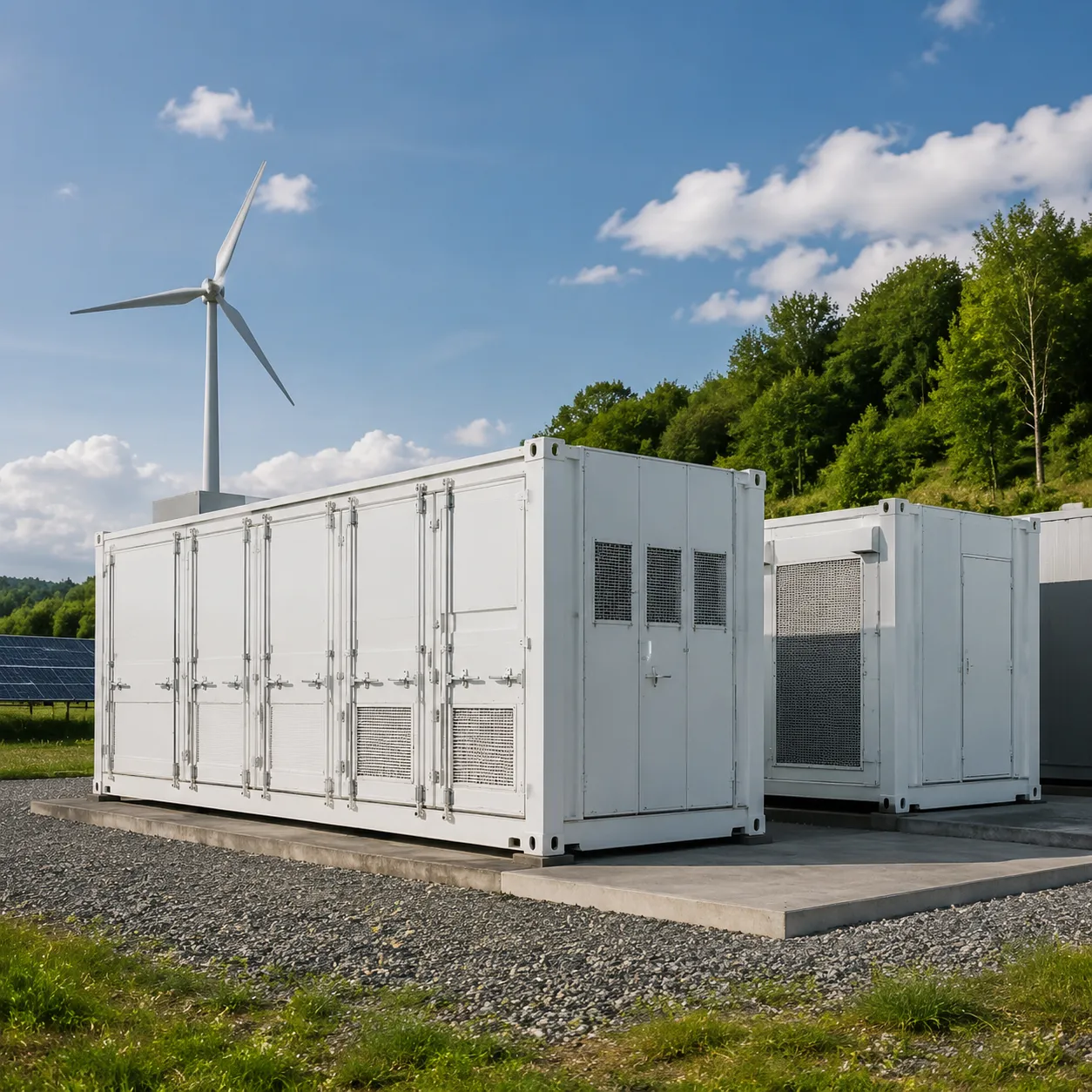 5 MWh Battery Energy Storage System 20ft Container