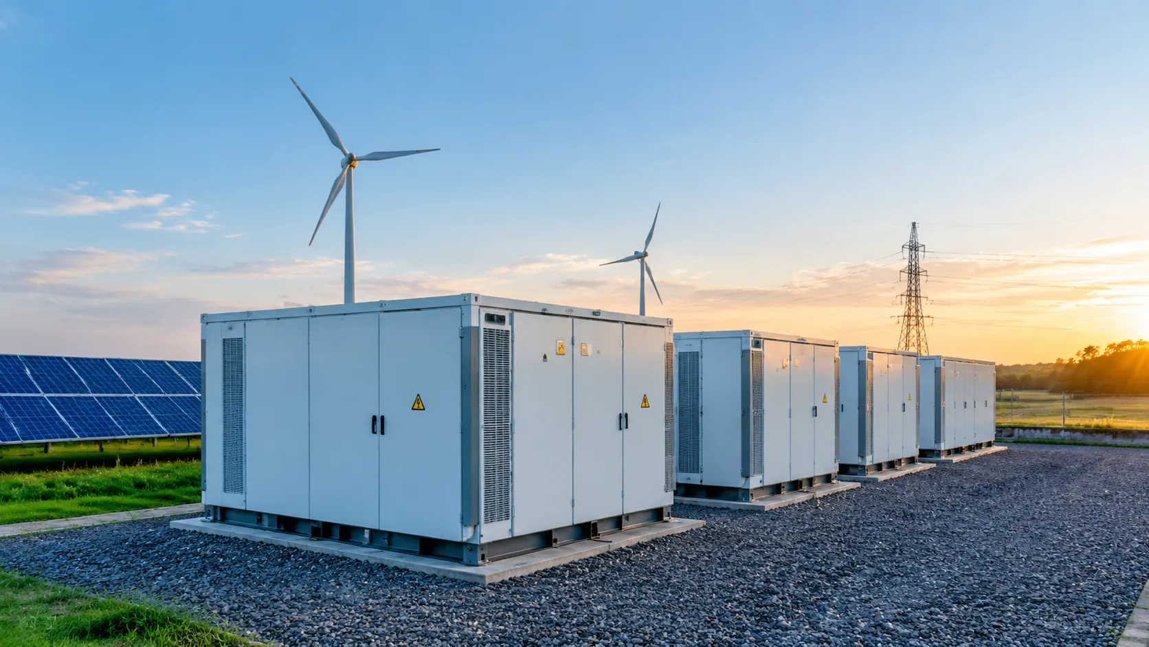 Hydrogen Pumped Battery Flywheel Energy Storage System