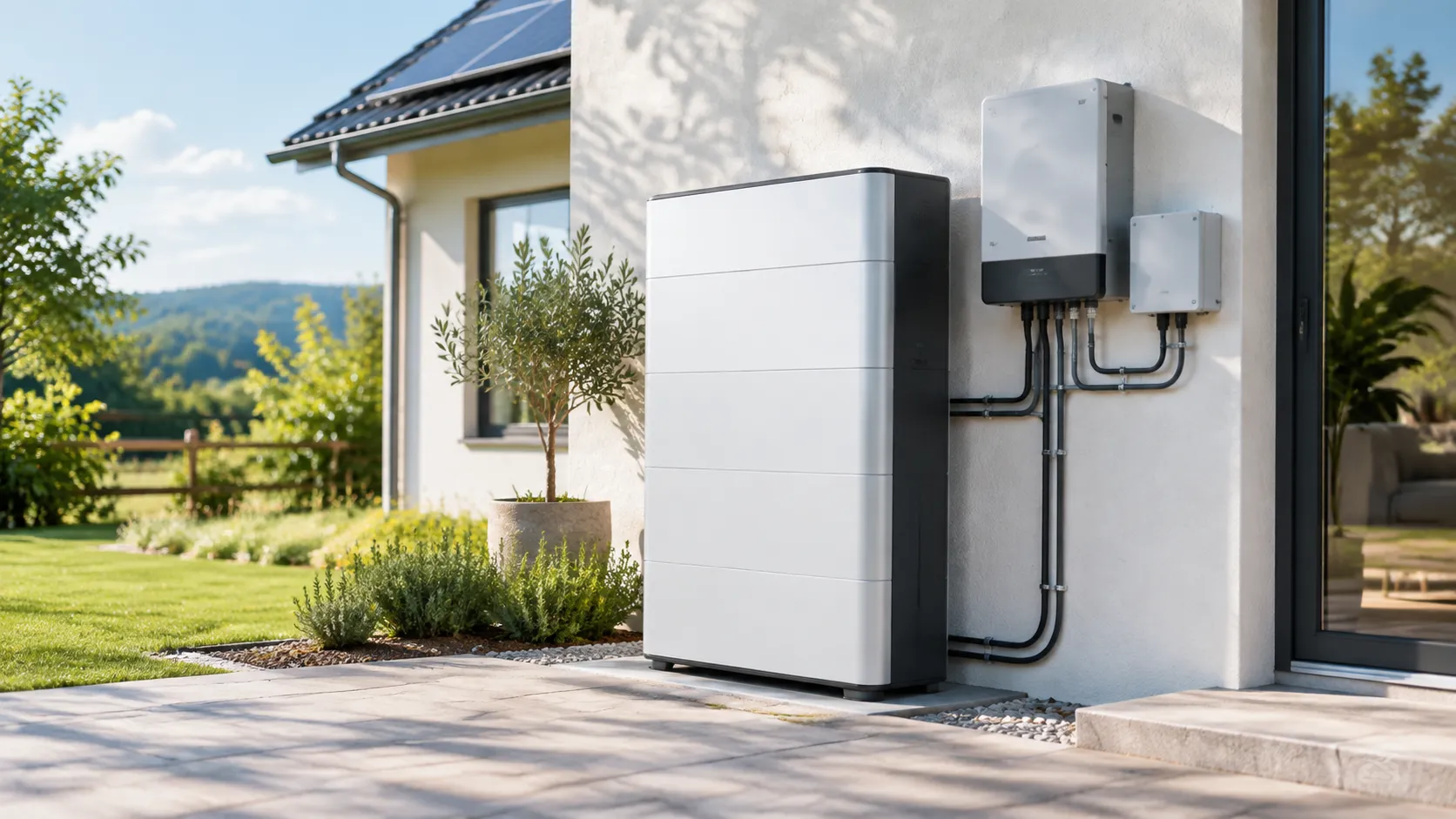 Off Grid Energy Storage System With Battery